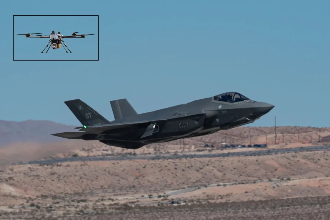 C100 Drone Enhances F-35A Strike Accuracy in U.S. Air Force Test