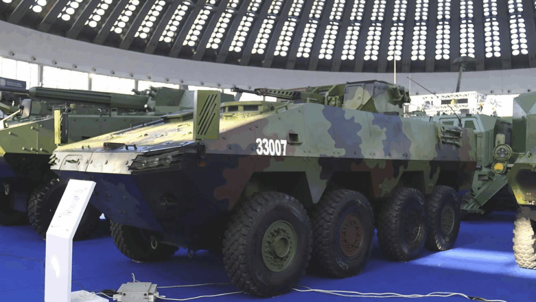 Yugoimport Unveils Lazar III M 8×8 IFV Fitted with Remote 30 mm Turret at PARTNER 2025