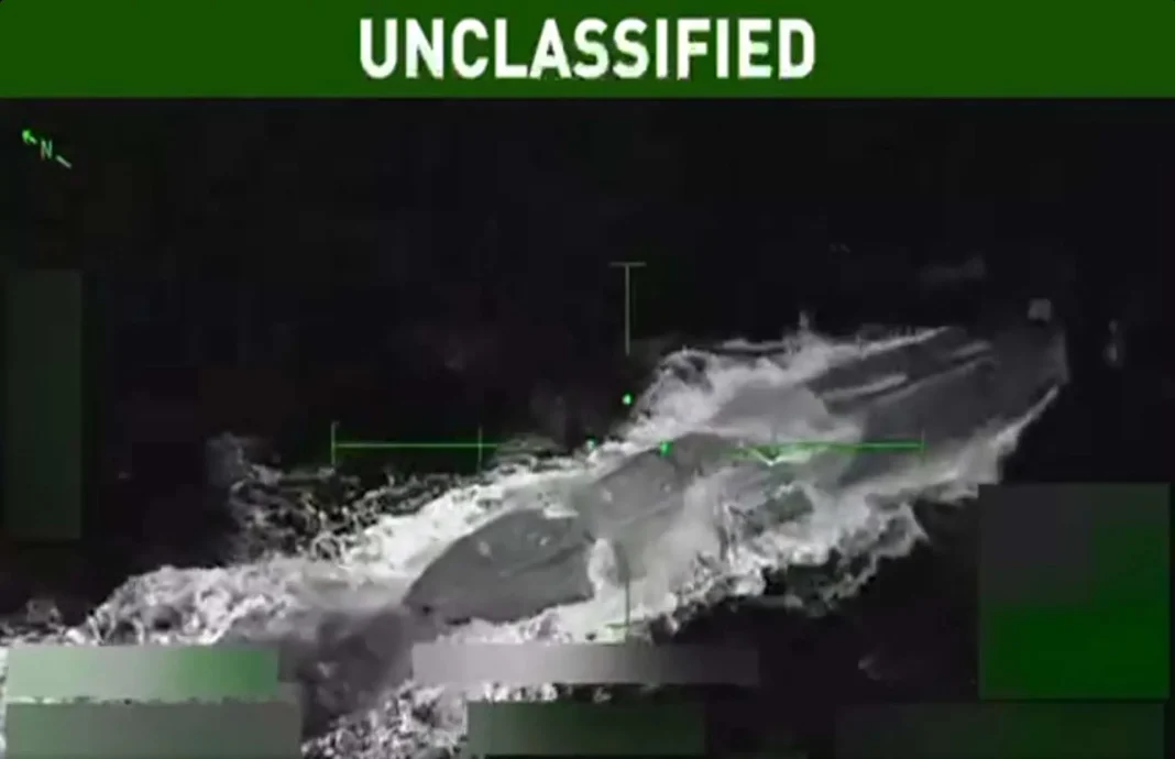 U.S. Forces Destroy Drug-Carrying Semi-Submersible in Caribbean Precision Airstrike