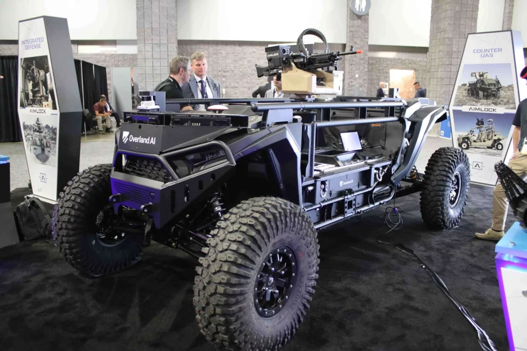 AimLock And Overland AI Unveil UGV
