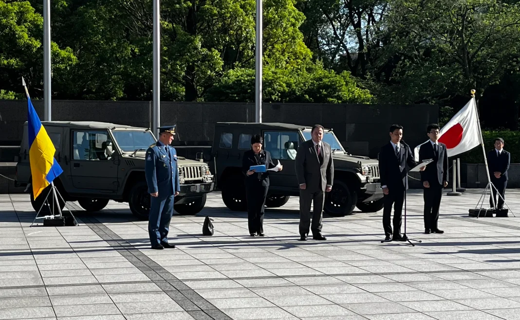 Japan Sends 30 More Military Vehicles to Ukraine
