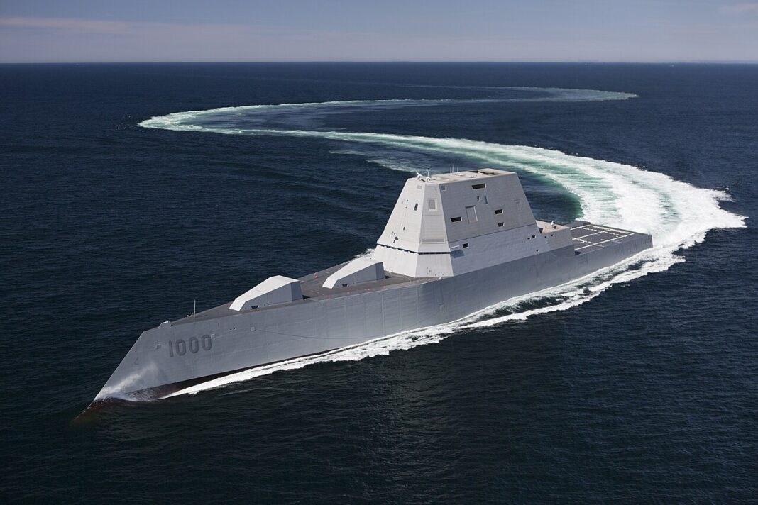 Zumwalt-Class U.S. Guided Missile Destroyer