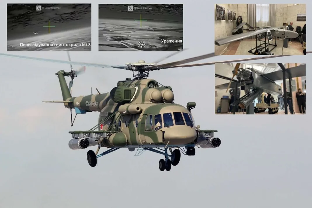 Ukrainian FP-1 Deep-Strike Drone Reportedly Shoots Down Russian Mi-8, Signaling a Shift in Air Combat