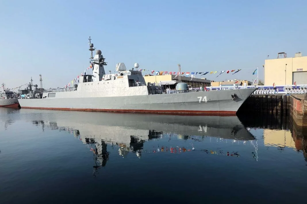 Iranian Navy Brings Moudge-Class Frigate